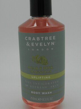 Original CRABTREE & EVELYN Pear & Pink Magnolia Uplifting Body Wash